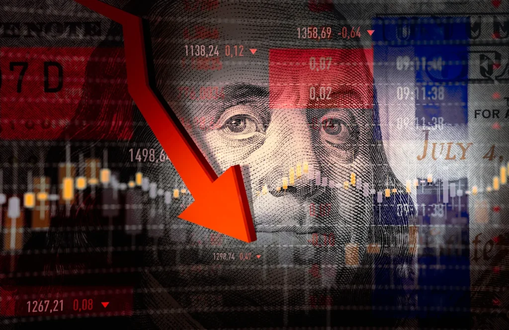 Se desploma Wall Street con la guerra comercial que ha desatado Trump