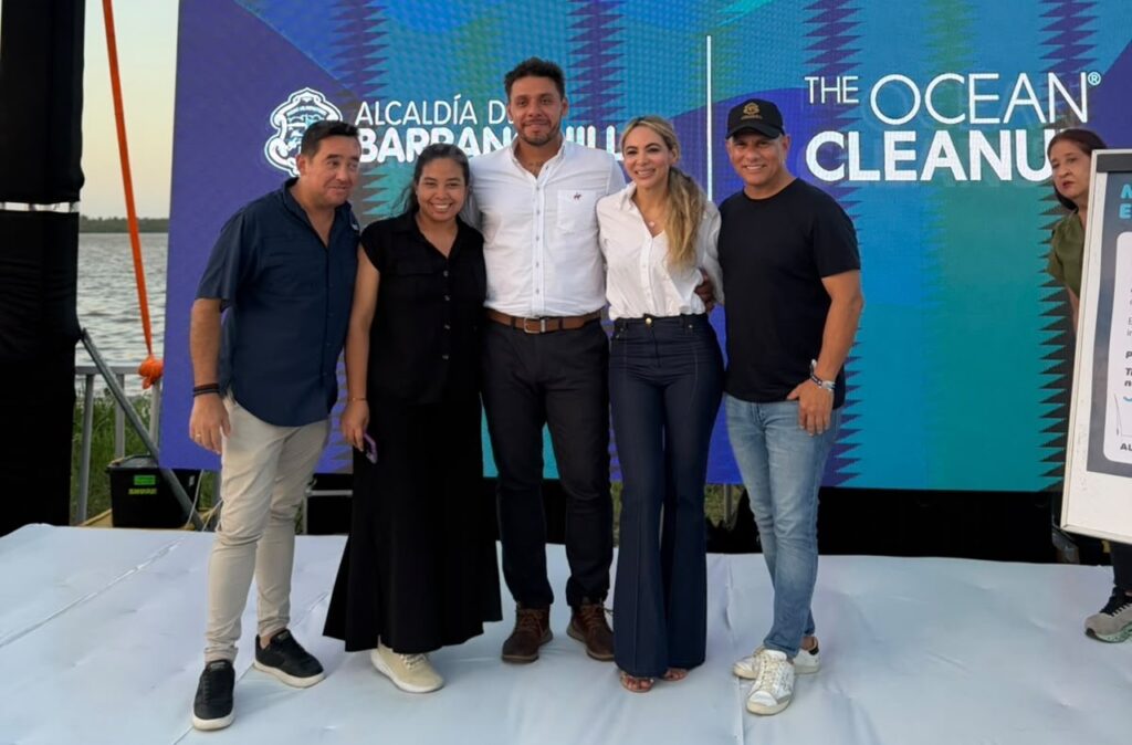 Alcaldía de Barranquilla y The Ocean Cleanup hacen frente a la contaminación por plástico