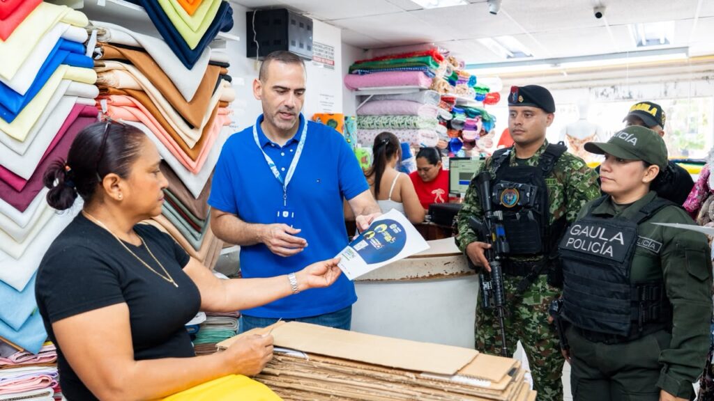 El Centro Histórico de Santa Marta se organiza para prevenir y combatir la extorsión