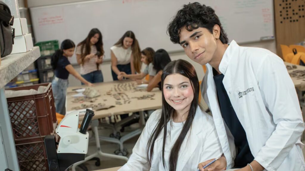 La geología se estudia con beca