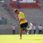 Junior conoció la nueva cancha del Supermetro