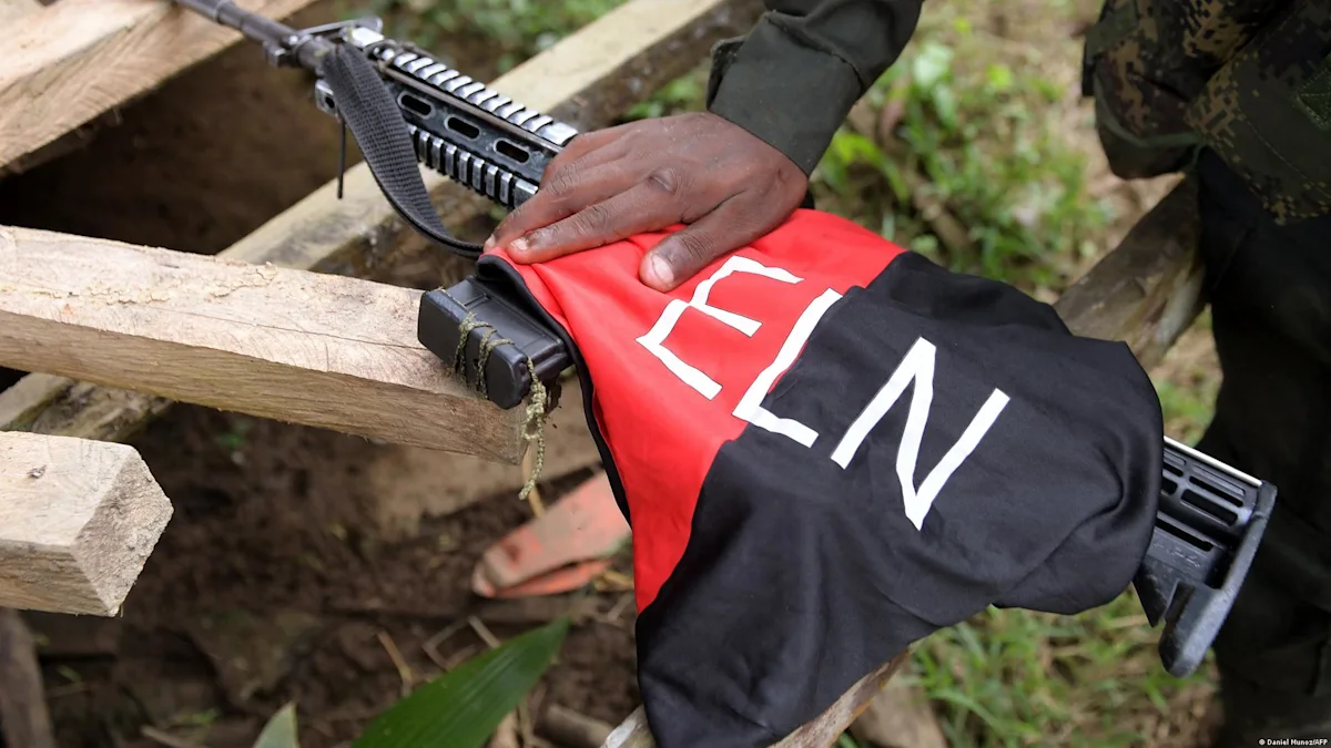 La guerrilla del ELN amenaza.