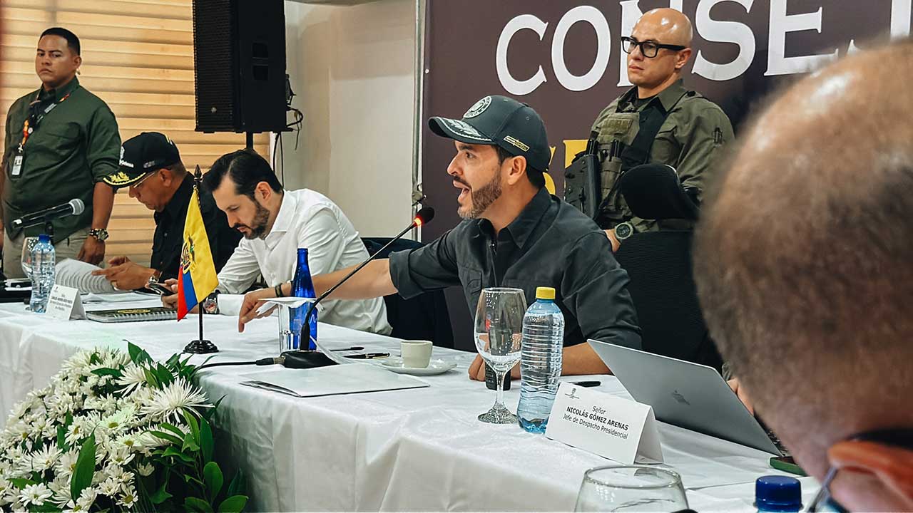 Consejo de Seguridad en Arauca.