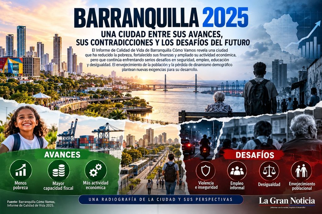 Barranquilla: ciudad que se mueve entre las contradicciones y los desafíos del futuro